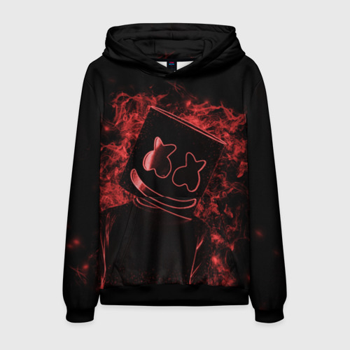 Мужская толстовка 3D Marshmello Фото 01 Мужская толстовка 3D Marshmello Фото 01