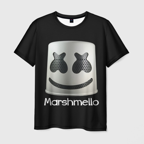 Мужская футболка 3D Marshmello, цвет 3D печать