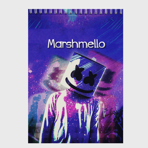 Скетчбук Marshmello, цвет белый