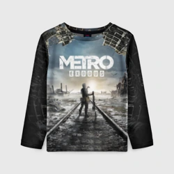 Детский лонгслив 3D Metro