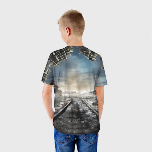 Детская футболка 3D Metro, цвет 3D печать - фото 4