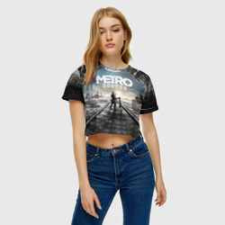 Женская футболка Crop-top 3D Metro - фото 2