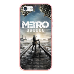 Чехол для iPhone 5/5S матовый Metro