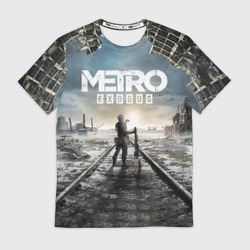 Мужская футболка 3D Metro
