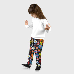 Детские брюки 3D Лого футбольных команд - фото 2