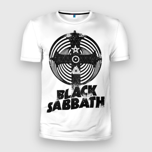 Мужская футболка 3D Slim Black Sabbath