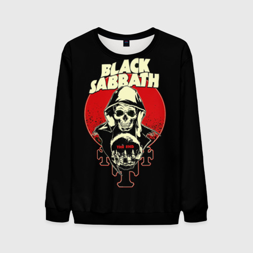 Мужской свитшот 3D Black Sabbath