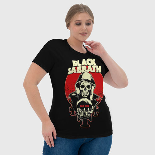Женская футболка 3D Black Sabbath, цвет 3D печать - фото 6