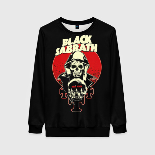 Женский свитшот 3D Black Sabbath