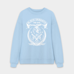 Мужской свитшот oversize без начеса хлопок Black Sabbath