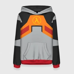 Женская толстовка 3D Костюм Гордона Фримена Халф Лайф Half-life