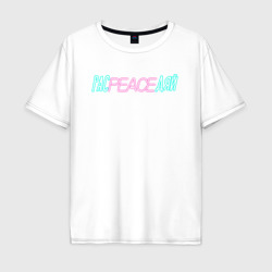 Мужская футболка хлопок Oversize Рас peace дяй