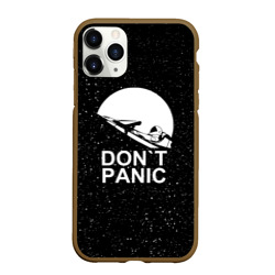 Чехол для iPhone 11 Pro матовый Don`t panic