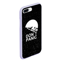 Чехол для iPhone 7Plus/8 Plus матовый Don`t panic - фото 2