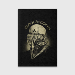 Обложка для паспорта матовая кожа Black Sabbath