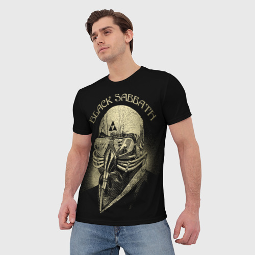 Мужская футболка 3D Black Sabbath, цвет 3D печать - фото 3