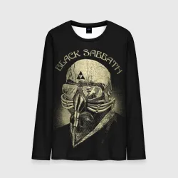 Мужской лонгслив 3D Black Sabbath