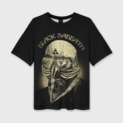 Женская футболка oversize 3D Black Sabbath