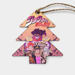 Игрушка деревянная Ёлочка JoJo Со спиной