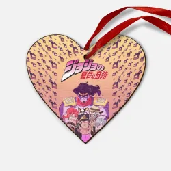 Деревянная игрушка Сердце JoJo Со спиной