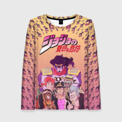 Женский лонгслив 3D JoJo Со спиной
