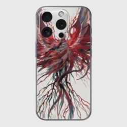 Чехол для iPhone 15 Pro силиконовый с защитой камеры Гуль