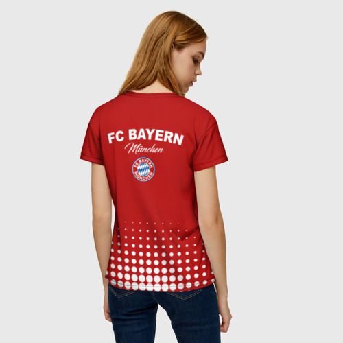 Женская футболка 3D Бавария, цвет 3D печать - фото 4