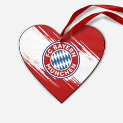 Деревянная игрушка Сердце Бавария фк