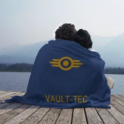 Плед 3D Рюкзак Vault-Tec - фото 2