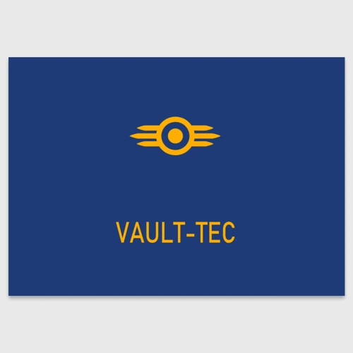 Поздравительная открытка Рюкзак Vault-Tec