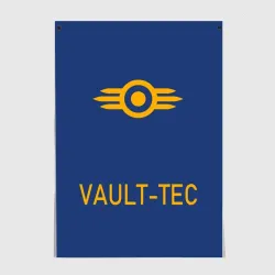 Постер Рюкзак Vault-Tec