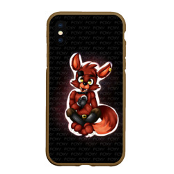 Чехол для iPhone XS Max матовый Foxy