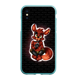 Чехол для iPhone XS Max матовый Foxy