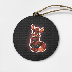 Деревянная игрушка круг Foxy