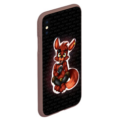 Чехол для iPhone XS Max матовый Foxy - фото 2