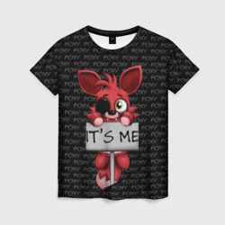 Женская футболка 3D Foxy