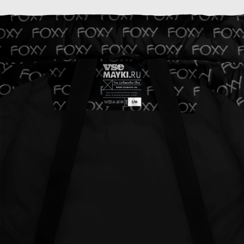 Женская зимняя куртка Oversize Foxy, цвет черный - фото 7