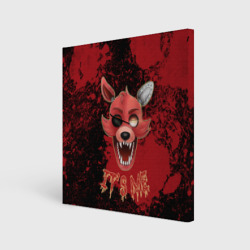 Холст квадратный Foxy