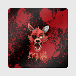 Магнит виниловый Квадрат Foxy