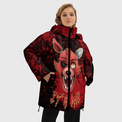 Женская зимняя куртка Oversize Foxy, цвет светло-серый - фото 3