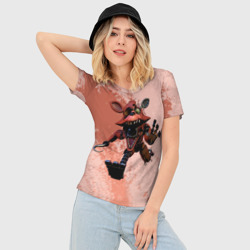 Женская футболка 3D Slim Foxy - фото 2