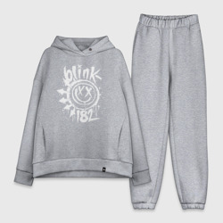 Женский костюм хлопок Oversize Blink 182