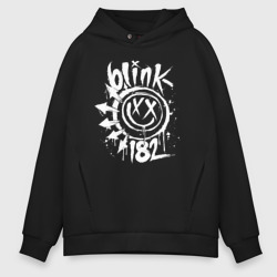 Мужское худи Oversize хлопок Blink 182