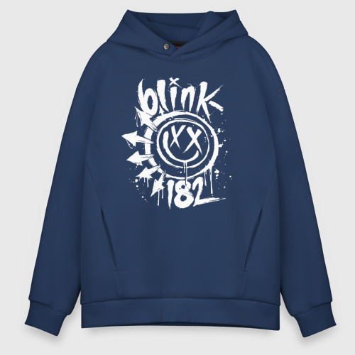 Мужское худи Oversize хлопок Blink 182