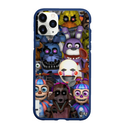 Чехол для iPhone 11 Pro Max матовый Five Nights At Freddy's