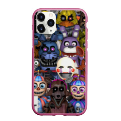 Чехол для iPhone 11 Pro Max матовый Five Nights At Freddy's