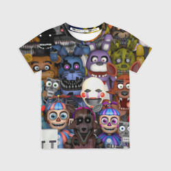 Детская футболка 3D Five Nights At Freddy's