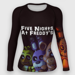 Женский рашгард 3D Five Nights At Freddy's