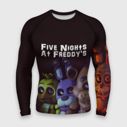 Мужской рашгард 3D Five Nights At Freddy's