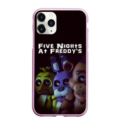 Чехол для iPhone 11 Pro Max матовый Five Nights At Freddy's